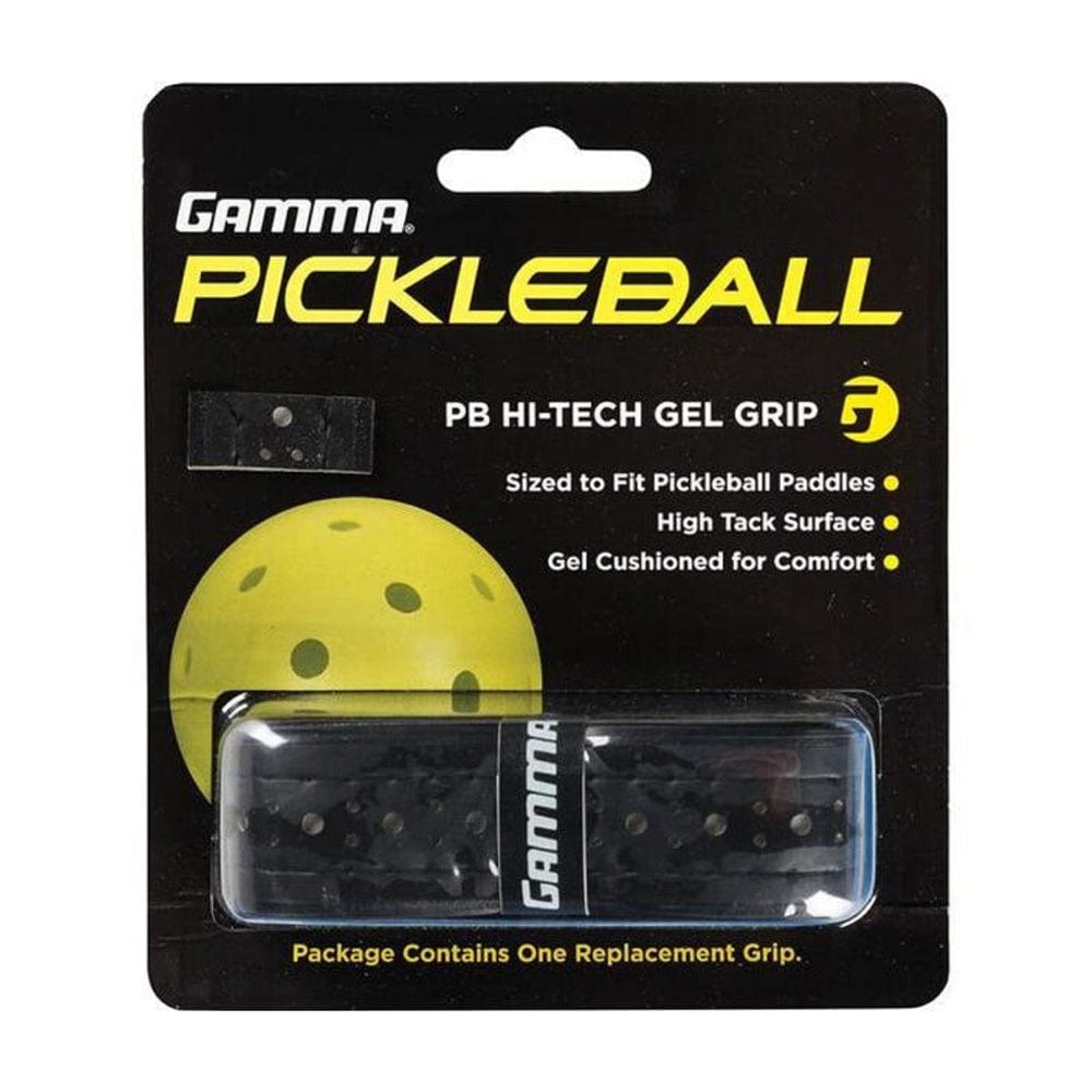 GAMMA Grips Black GAMMA Pickleball Hi-Tech Gel Grip