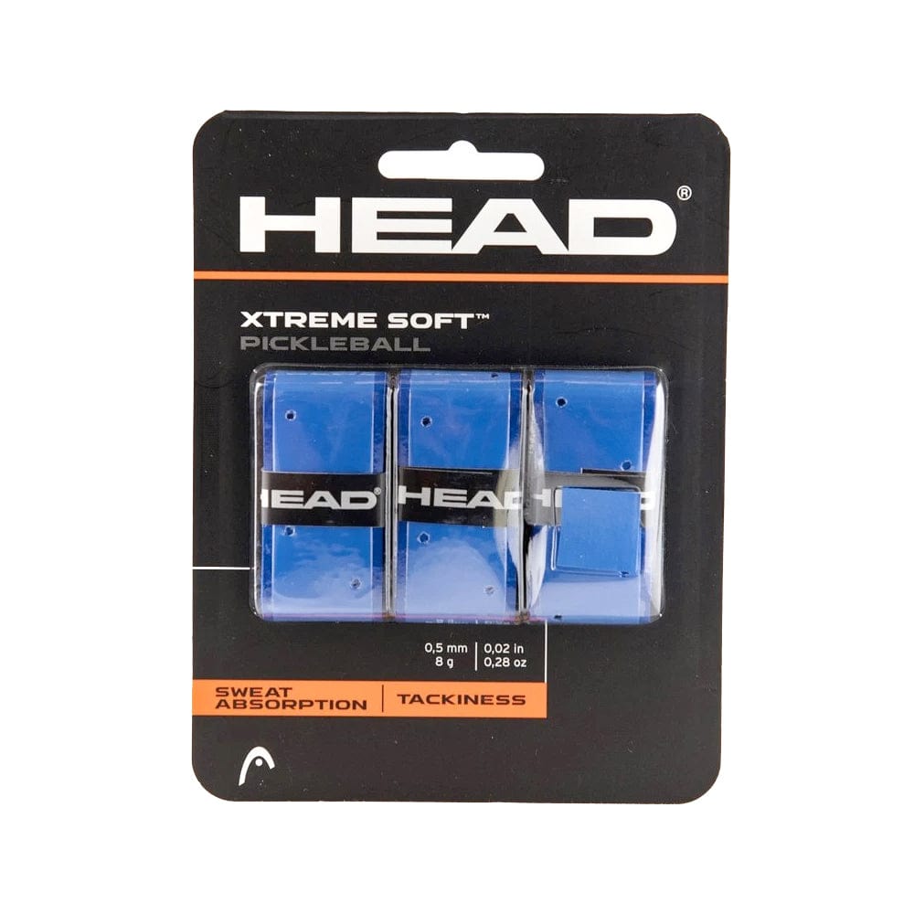 HEAD GRIPS Blue HEAD Xtreme Soft Pickleball Overgrip