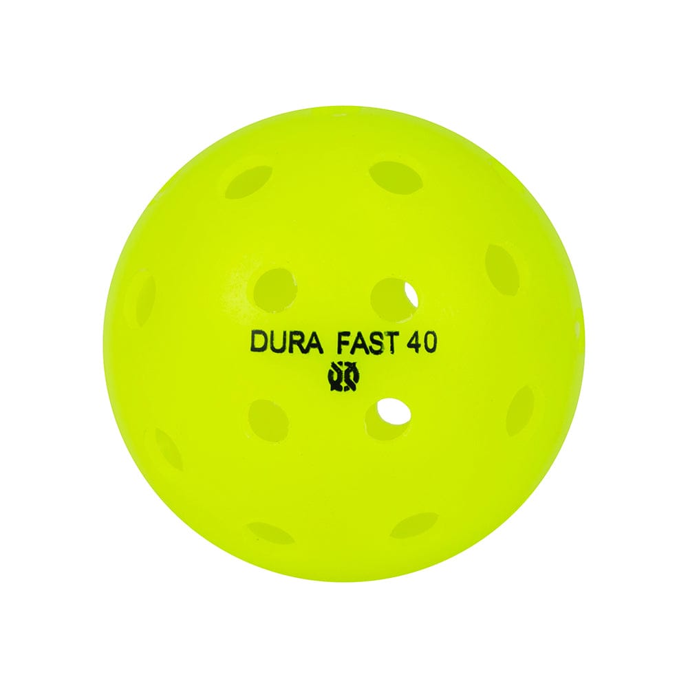 ONIX Balls Neon Green / Retail 4 PK $12.99 ($3.25 Per Ball) ONIX DURA Fast-40 Outdoor Pickleball
