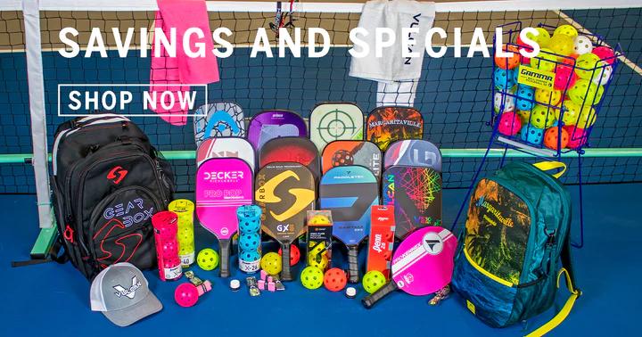 PICKLEBALL SAVINGS AND SPECIALS