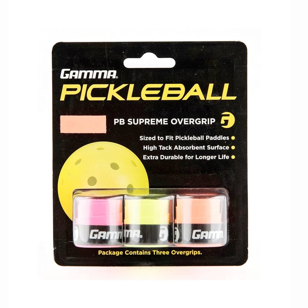 GAMMA Supreme Overgrip 3-Pack – Pickleball Savings