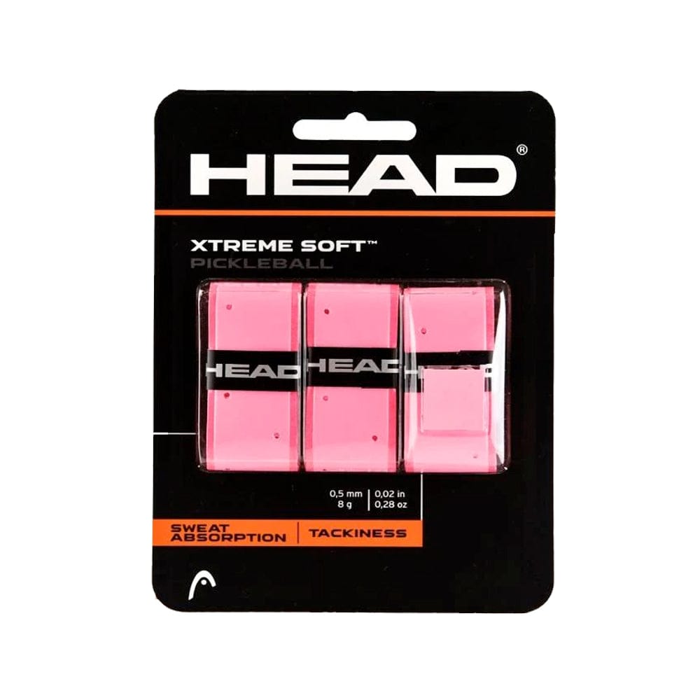 HEAD GRIPS Pink HEAD Xtreme Soft Pickleball Overgrip