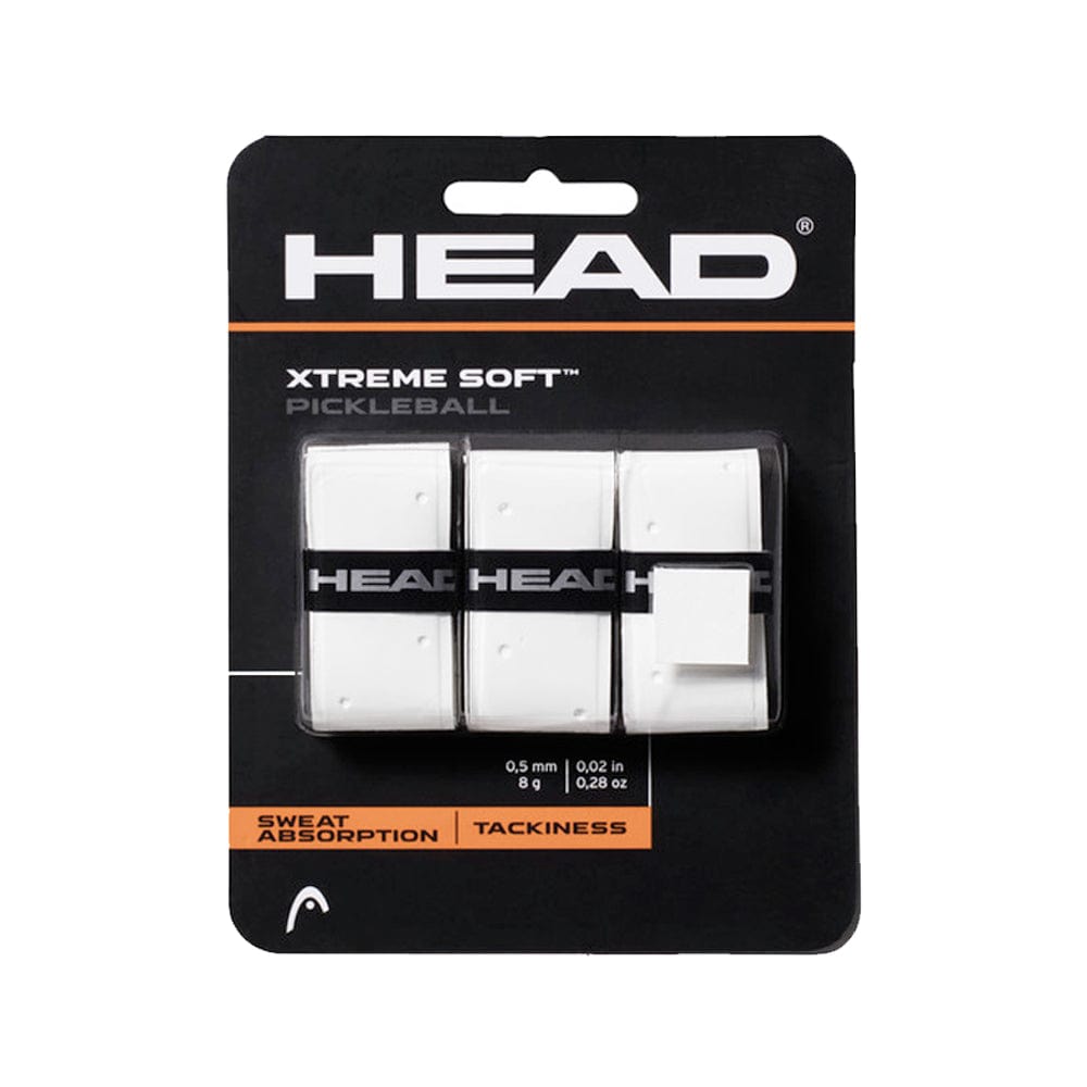 HEAD GRIPS White HEAD Xtreme Soft Pickleball Overgrip