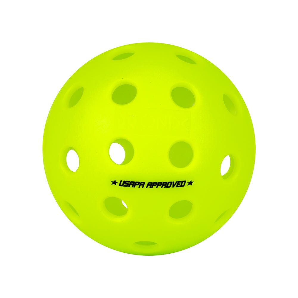 ONIX Balls Neon Green / Retail 3 PK $9.95 ($3.32 Per Ball) ONIX Fuse G2 Outdoor Pickleball