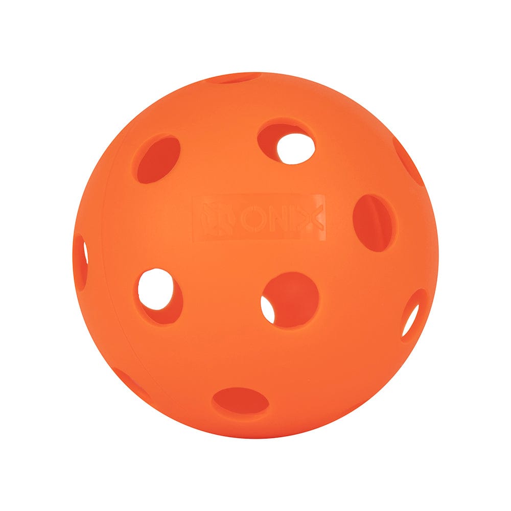 ONIX Balls Orange / Retail 3 PK $8.95 ($2.98 Per Ball) ONIX Fuse Indoor Pickleball